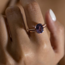 Load image into Gallery viewer, Amethyst Rings Set
