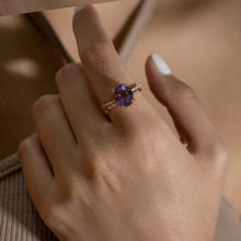 Load image into Gallery viewer, Amethyst Rings Set
