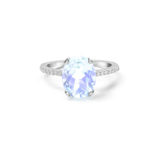 Load image into Gallery viewer, Moonstone Ring, Silver
