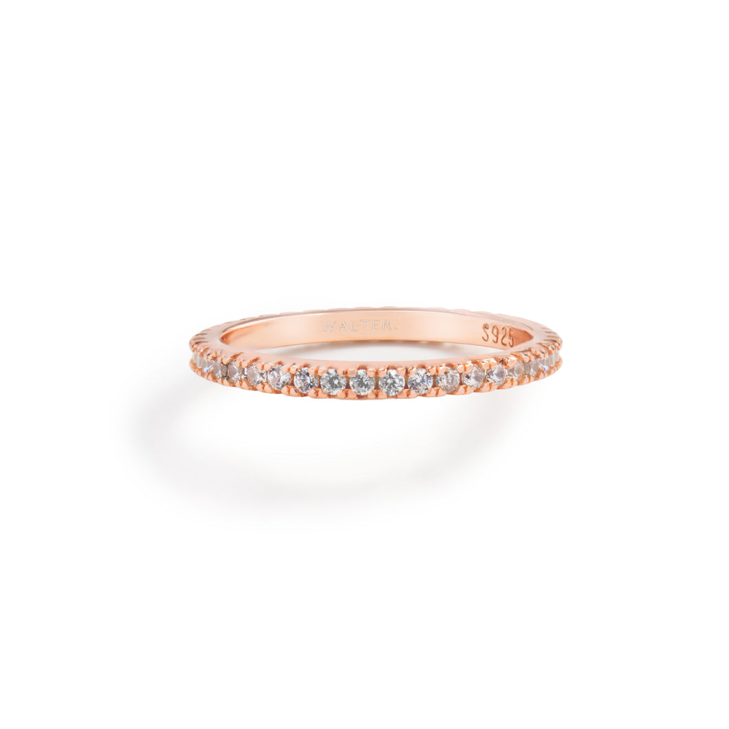 Eternity Full Surround Rosy Ring