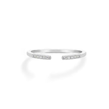 Load image into Gallery viewer, Petite Silver Cut Band
